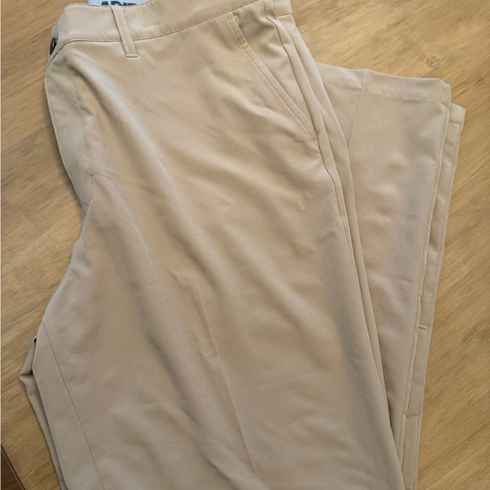 NWT Adidas men’s khaki / tan dress pants sz 36/30 - Picture 4 of 4